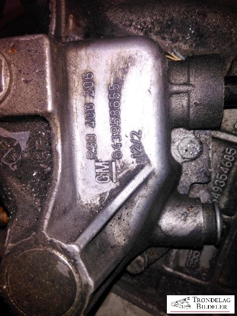 Girkasse manuell til Opel Corsa D 2006-2014  (55565177|649354685|P0732C/22)