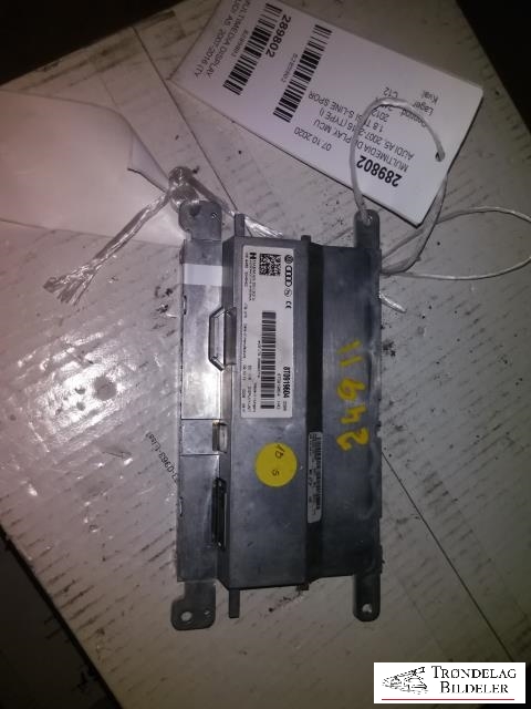 Multimedia display (MCU - Media Controller Unit) til Audi A5 2007-2016 (Type I)  (HARMAN/BECKER|8T0919604|)
