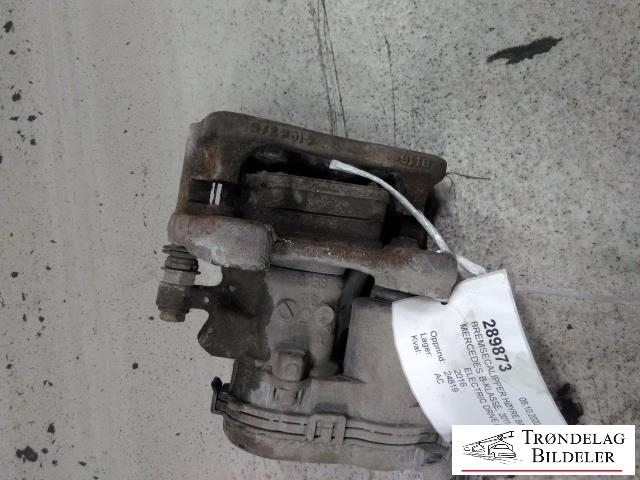 Bremsecaliper høyre bak, elektrisk til Mercedes B-Klasse, electric drive 2014-2018 (W242) (W242) (A 000 423 24 81|A 001 421 35 86|295X10MM)