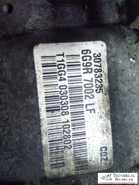 Girkasse manuell til Volvo V70 2007-2013 (Type III, Fase 1)  (30783235|6G9R7002LF|T1GG4030308102802)