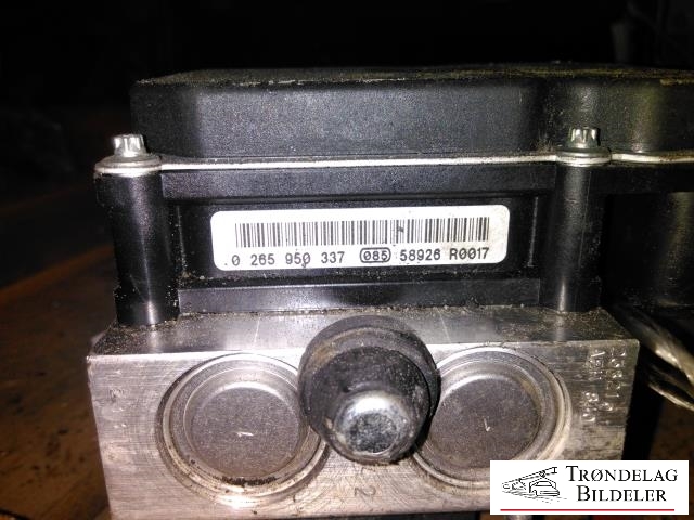ABS sentral til Land Rover Discovery 2005-2009 (Type III) (BOSCH|0265950337|58926R0017|)