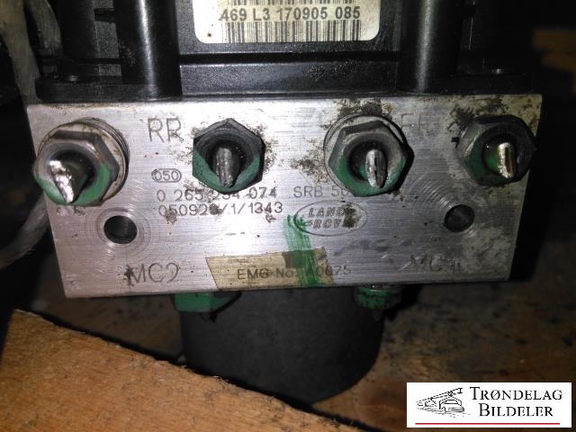 ABS sentral til Land Rover Discovery 2005-2009 (Type III) (BOSCH|0265950337|58926R0017|)