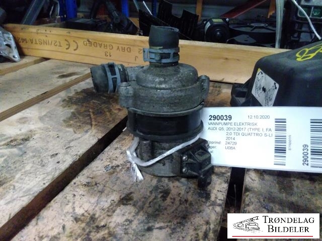 Vannpumpe elektrisk til Audi Q5, 2012-2017 (Type I, Fase 2)  (4HC 965 567)