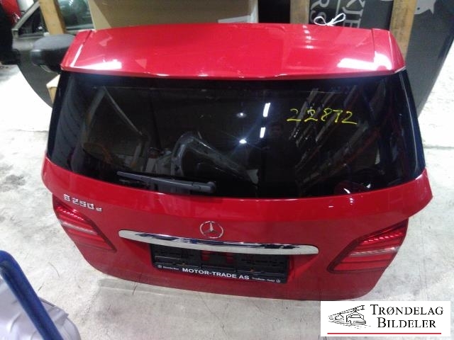Bakluke til Mercedes B-Klasse, electric drive, 2014-2018 (W242) (W242) 