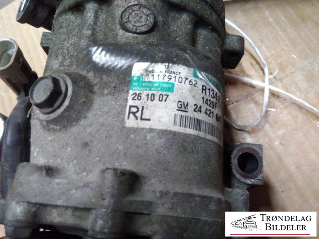 Aircondition kompressor til Opel Combo C 2002-2011  (SANDEN|24421642|11117910762|)