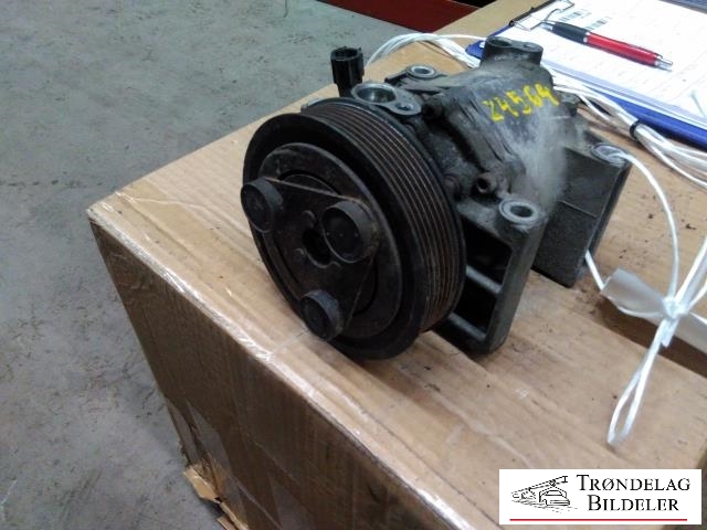 Aircondition kompressor til Nissan Navara 2005-2010 (Fase 1) (D40) (D40) (CALSONIC KANSEI|92600EB40E|A42011A0702200|C06L141391)