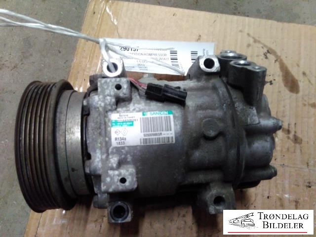 Aircondition kompressor til Nissan Qashqai 2010-2014 (Type I, Fase 2)  (SANDEN|926009865R|07188305261|)