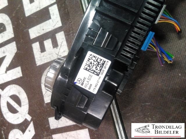 Varmeapparat betjening til Mercedes B-Klasse, electric drive 2014-2018 (W242) (W242) (B283630|)