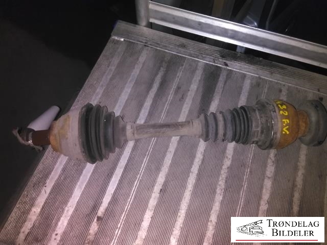 Drivaksel venstre foran, diesel/manuell til VW Tiguan, 2007-2011 (Type I, Fase 1)  (5N0 407 763 A)
