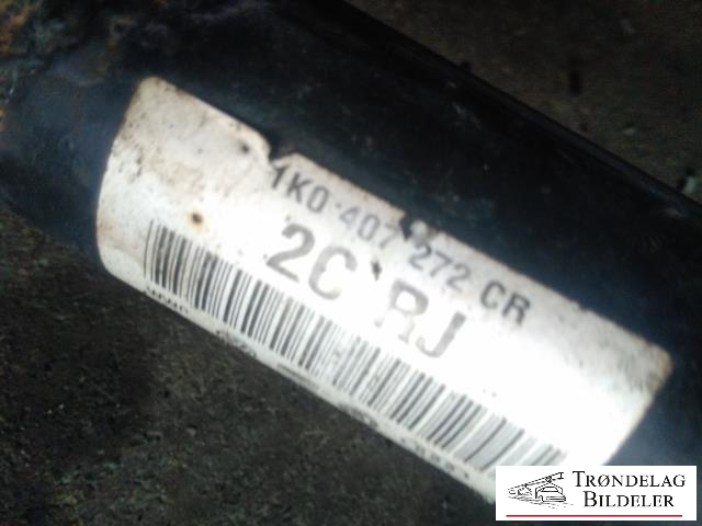 Drivaksel høyre foran, diesel/manuell til VW Caddy 2010-2015 (Type III, Fase 2)  (1K0407272CR|)