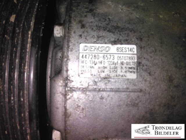 Aircondition kompressor til Toyota Avensis 2015-2019 (Type III, Fase 2)  (DENSO|88310-02780|)