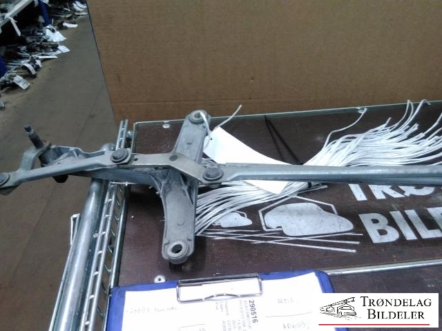 Viskermotor frontrute komplett m/overføring til Mercedes Vito/Viano 2010-2014 (Fase 2) (W639) (W639) (VALEO|A6398200140|)