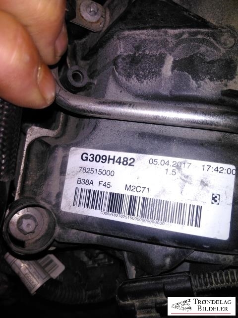 Motor hybrid bensin del til BMW 2-Serie, Active/Gran Tourer 2014-->> (F45/F46) (F45/F46) (B38A15A|)
