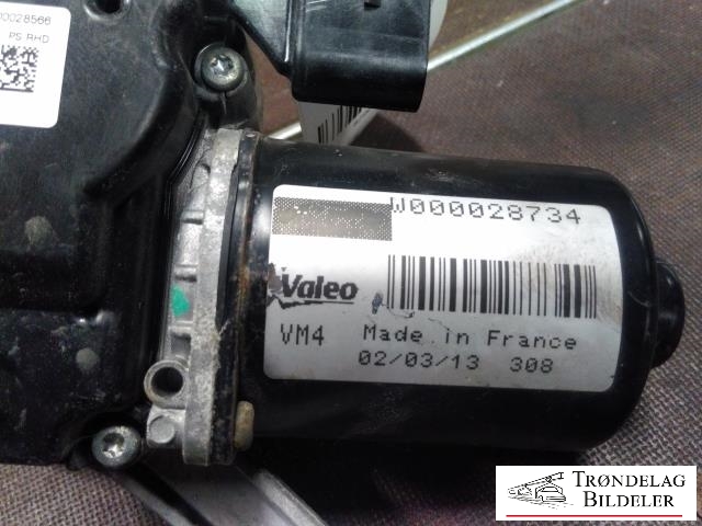 Viskermotor foran venstre til Ford Transit Custom 2013-2023 (Type I)  (VALEO|W000030905|BK21-17501-AD|)