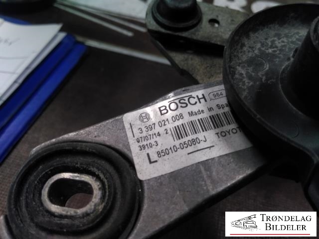 Viskermotor frontrute komplett m/overføring til Toyota Avensis 2009-2015 (Type III, Fase 1)  (BOSCH|0390241642|)
