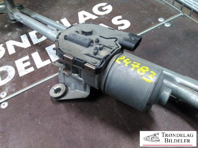 Viskermotor frontrute komplett m/overføring til Audi Q5 2012-2017 (Type I, Fase 2)  (3397021187|8R1955023D|)