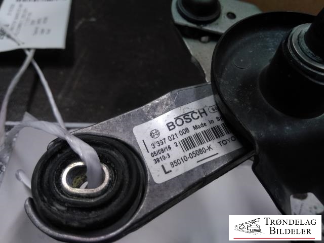 Viskermotor frontrute komplett m/overføring til Toyota Avensis 2015-2019 (Type III, Fase 2)  (BOSCH|85010-05070|85010-05080|390241642|85110-05070|)
