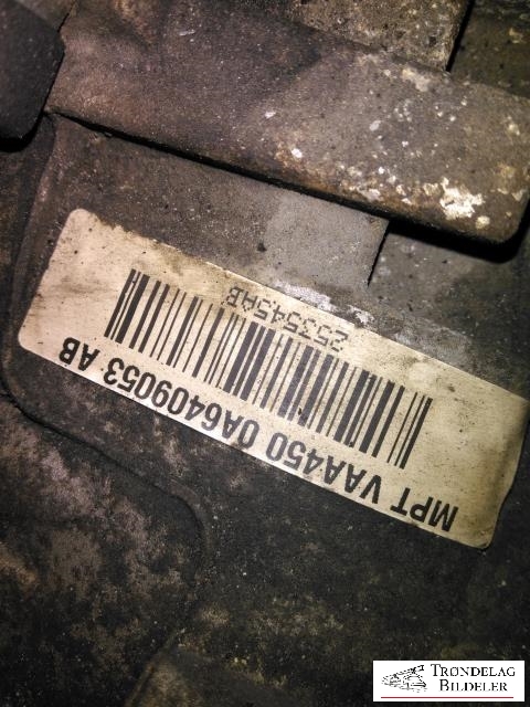 Girkasse 4WD komplett til VW Tiguan 2007-2011 (Type I, Fase 1)  (LMU/LMV|)