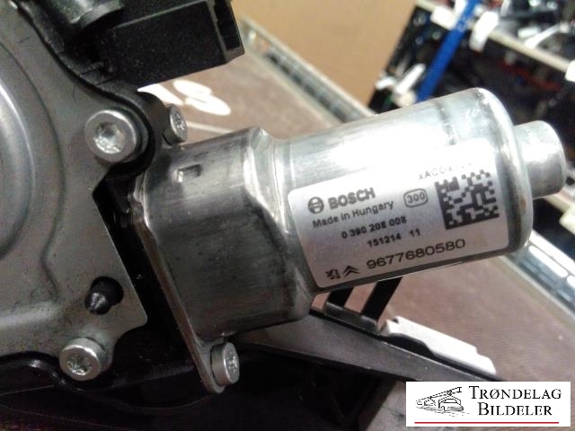 Viskermotor bakrute til Peugeot 308 2013-2021 (Type II)  (BOSCH|0390208008|9677680580|)