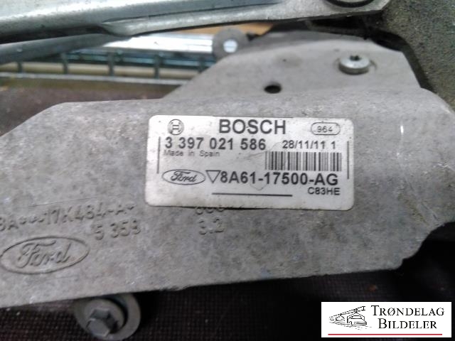 Viskermotor frontrute komplett m/overføring til Ford Fiesta 2013-2017 (Type VI, Fase 2) (FORD|8A61-17B571-AB|0390241574|3 397 021 586)