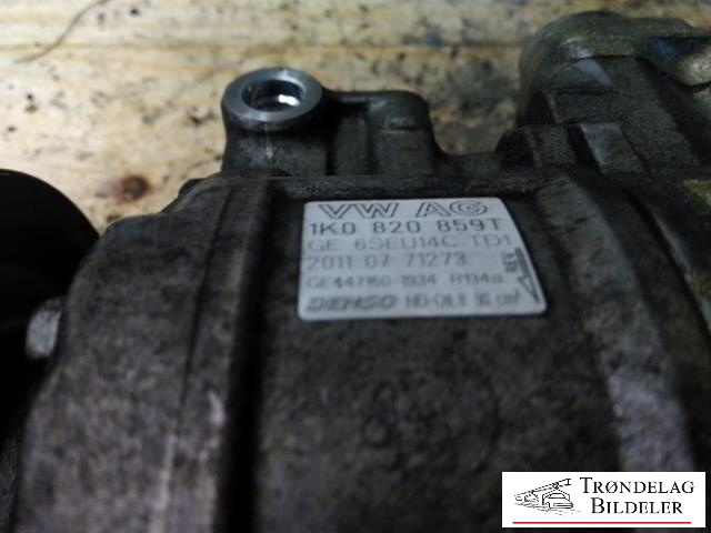 Aircondition kompressor til Audi A3 2009-2012 (Type II, Fase 2) (DENSO|5Q0820803F|5Q0820803K|890632| ACP634|5Q0820803D|5Q0820803J|5Q0820803G|1K0820803A|1K0820803B|1K0820803H|1K0820803K|1K0820803L|1K0820803M|1K0820803F|1K0820803G|1K0820803J|1K0820803N|1K0820803P|1K0820803Q|1K0820803S|5K0820803|5K0820803A|5K0820803B|5K0820803C|5K0820803D|5K0820803E|5K0820803F|5K0820803G|5K0820803H|5K0820803J|5K0820803K|5N0820803|5N0820803A|5N0820803B|1K0 820 859 F|1K0 820 859 S)