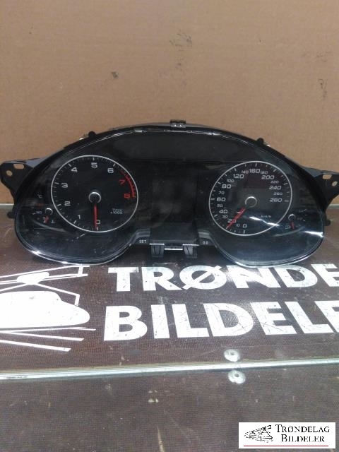 Instrumentpanel til Audi A4, 2007-2014 (Type IV) (B8) (B8) (8K0920931P)