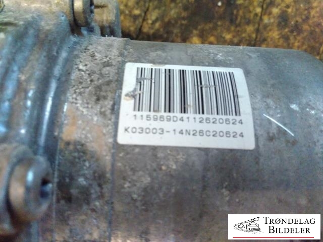 Servo pumpe elektrisk til Peugeot 508 2014-2018 (Type I, Fase 2)  (JTEKT|16 134 084 80|16 290 939 80|16 238 362 80|1606406680|1607460280|1609238580|1609240580|1609240980|1610538580|1610538680|1610538780|1611509180|1611512080|1611563480|1611567280)