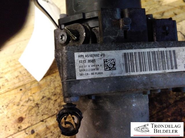 Servo pumpe elektrisk til Peugeot 508 2014-2018 (Type I, Fase 2)  (JTEKT|16 134 084 80|16 290 939 80|16 238 362 80|1606406680|1607460280|1609238580|1609240580|1609240980|1610538580|1610538680|1610538780|1611509180|1611512080|1611563480|1611567280)