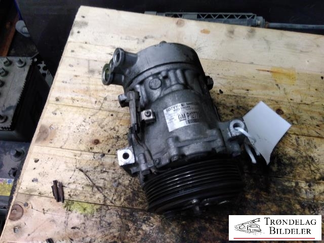 Aircondition kompressor til Saab 9-3, 2008-2011 (Type II, Fase 2)  (SANDEN|12770420)