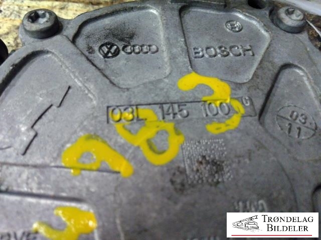 Vakuumpumpe til Škoda Octavia 2009-2013 (Type II, Fase 2) (BOSCH|03L145100|03L145100G|)