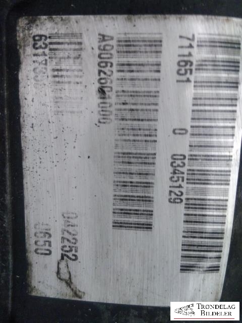 Girkasse manuell 6-trinn til Mercedes Sprinter 2006-2013 (Fase 1) (906) (906) (A9062604000|71165100345129|A 211 261 14 01)