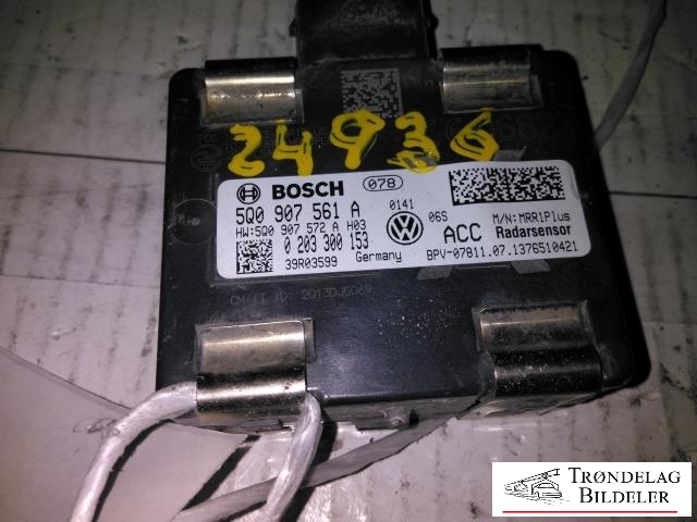 Sensor radar til VW Golf VII 2012-2017 (Fase 1) (BOSCH|5Q0 907 561 D|0 203 300 153|)