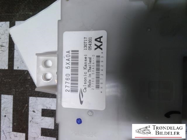Aircondition diverse til Mercedes X-Klasse 2017-2020  (277605XA0A|)