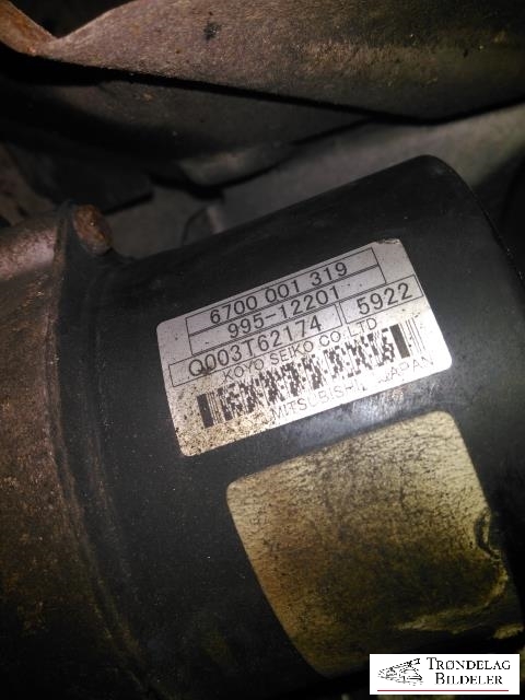 Tannstang til Mercedes A-Klasse 2005-2012 (W169) (W169) (KOYO|6700001319|)