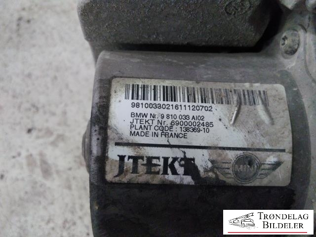 Tannstang elektrisk til Mini Countryman 2010-2016 (R60) (R60) (JTEKT|9810033A102|6900002485|)