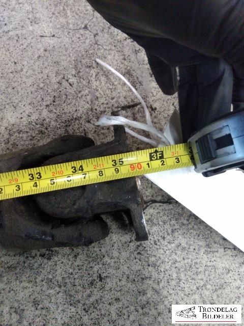 Mellomaksel fremre til Toyota Land Cruiser 120 2002-2009