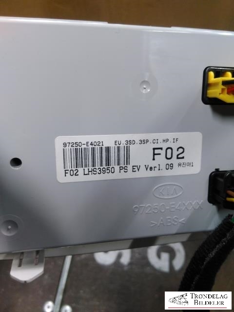 Varmeapparat betjening til Kia Soul 2014-2019 (Type II) (F02|F02LHS3950PS|97250E4021)