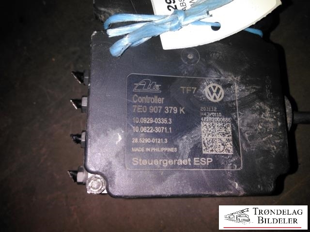 ABS sentral til VW Transporter / Caravelle 2009-2015 (Fase 2) (T5) (T5) (ATE|7E0907379K|)