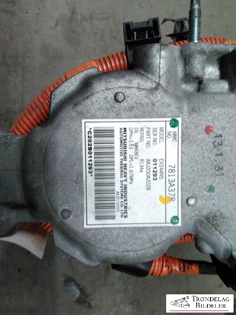 Aircondition kompressor hybrid til Mitsubishi Outlander 2012-2015 (Type III, Fase 1) (7813A483|)