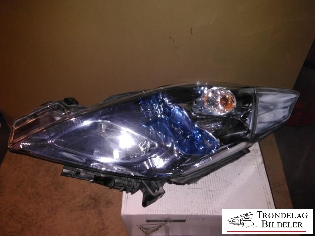 Frontlykt venstre halogen til Nissan Leaf, 2011-2017 (Type I) (260603NA3B)