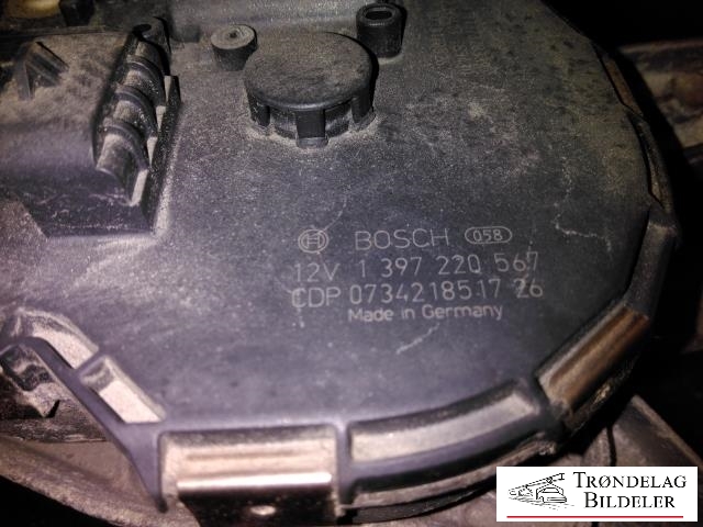 Viskermotor frontrute komplett m/overføring til Mercedes C-Klasse 2007-2011 (Fase 1) (W204) (W204) (BOSCH|)