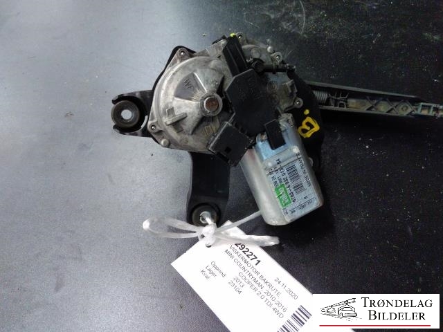 Viskermotor bakrute til Mini Countryman 2010-2016 (R60) (R60) (VALEO|530 24 112|)