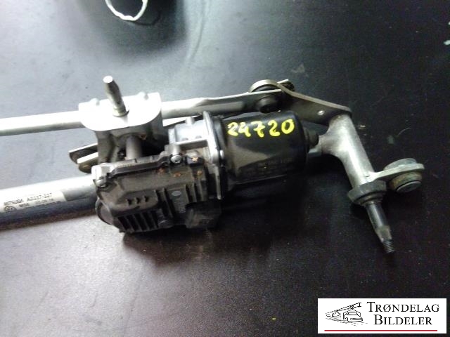 Viskermotor frontrute komplett m/overføring til VW Sharan 2010-->> (Type II) (MITSUBA|7N1 955 199B|7N1 955 023B|)