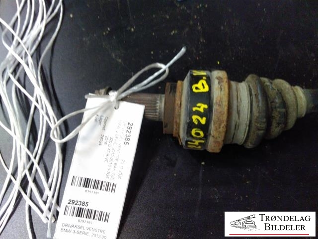 Drivaksel venstre bak, diesel/automat til BMW 3-Serie 2012-2018 (F30/F31/F34) (F30/F31/F34)