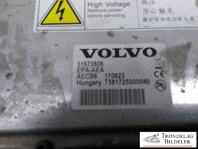 Inverter hybrid til Volvo V90 / V90 CC / S90 2016-->>  (VOLVO|31673806|T581725500049|)