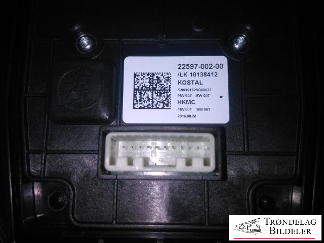 Girstang/girvelger automat til Hyundai Ioniq Electric 2016-2019 (Fase 1) (46700G7100|2259700200|LK10138412)