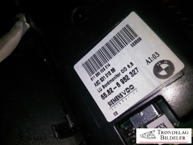 Instrumentpanel til BMW 5-Serie 2003-2010 (E60/E61) (E60/E61) (BMW|A2C 531 012 56|)