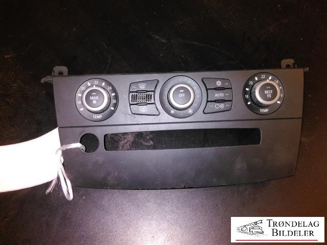 Varmeapparat betjening til BMW 5-Serie, 2003-2010 (E60/E61) (E60/E61) (6411 6956827-01)