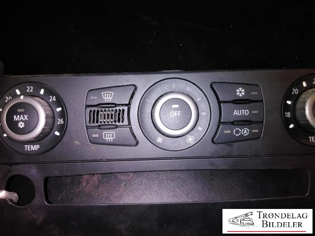 Varmeapparat betjening til BMW 5-Serie 2003-2010 (E60/E61) (E60/E61) (6411 6956827-01|)
