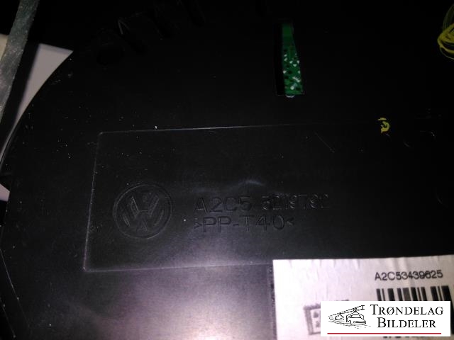 Instrumentpanel til VW Passat 2011-2015 (B7) (B7) (VW|A2C5 3219792|)
